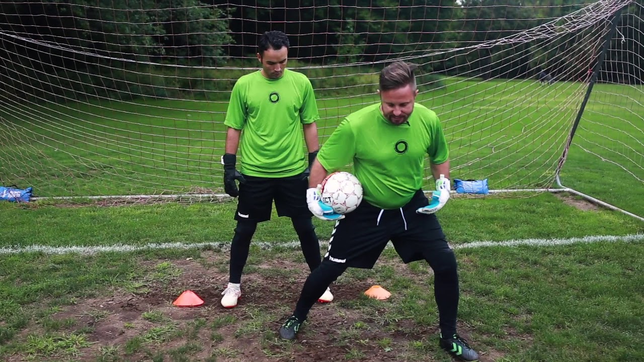 SoccerCoachTV Featuring KeeperStop Low Diving Drill World Soccer TV