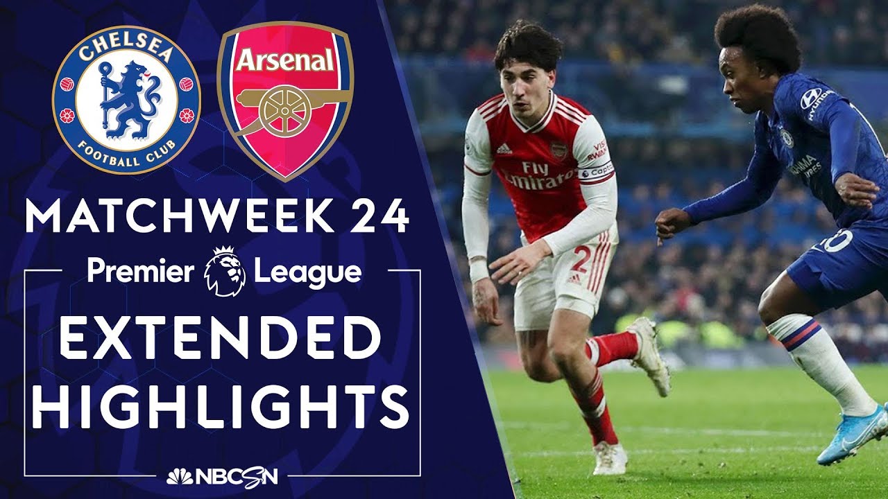 Chelsea v. Arsenal | PREMIER LEAGUE HIGHLIGHTS | 1/21/2020 | NBC Sports